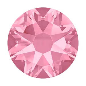 2000, 2058 & 2088 Swarovski Flatback No Hotfix, Light Rose (223)