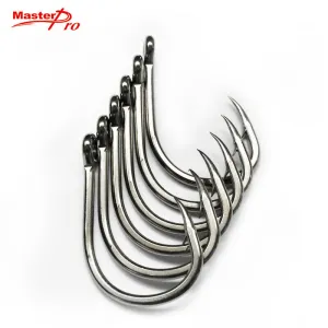 20Pcs Chemically Sharpened 4X Strong Live Bait Hooks Size 3/0 Fishing Tackle