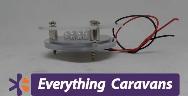21 Led 80mm Light for Caravan and Motorhome - Super Low Power Use