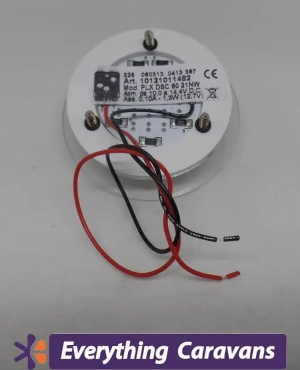 21 Led 80mm Light for Caravan and Motorhome - Super Low Power Use
