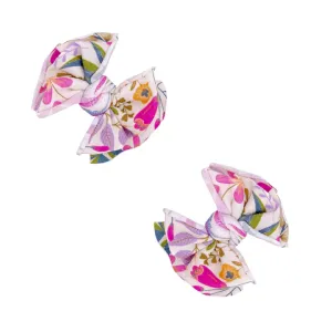 2PK PRINTED BABY FAB CLIPS | Viola