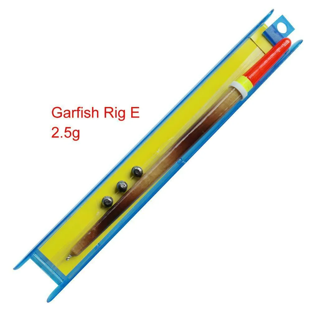 3 x Custom Designed Pre Rigged Garfish / Mullet Rigs Fishing Tackle 2.5g