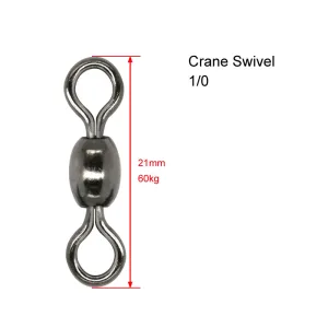30 X Crane Swivels Size 1/0 Fishing Tackle