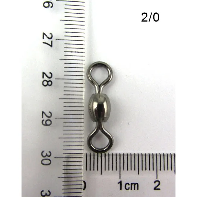 30 X Crane Swivels Size 2/0 Fishing Tackle