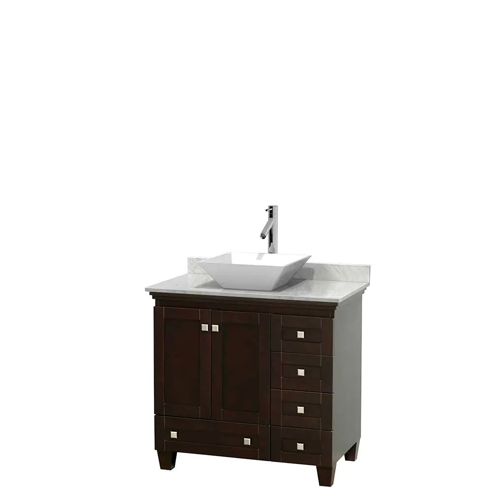 Acclaim 36 Inch Single Bathroom Vanity in Espresso