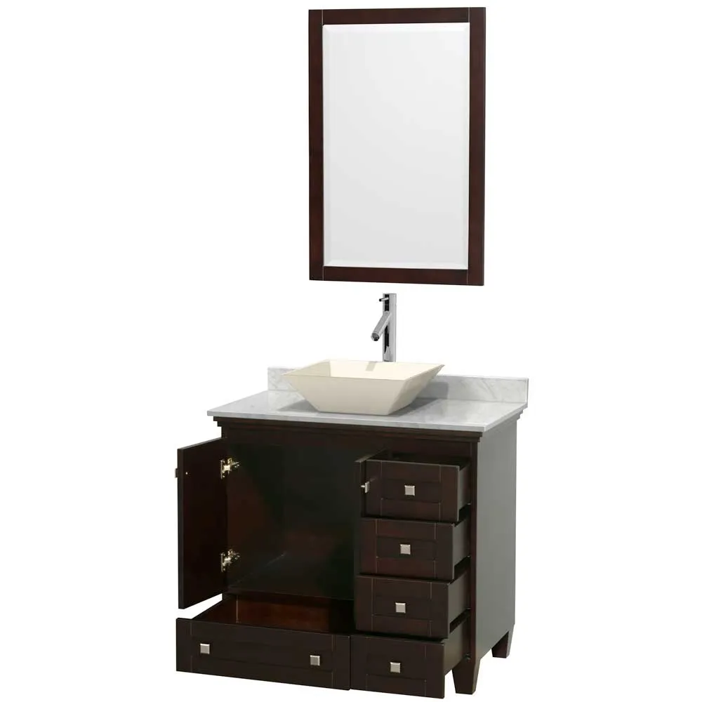 Acclaim 36 Inch Single Bathroom Vanity in Espresso