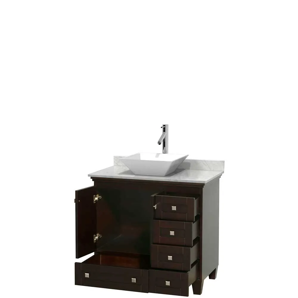 Acclaim 36 Inch Single Bathroom Vanity in Espresso