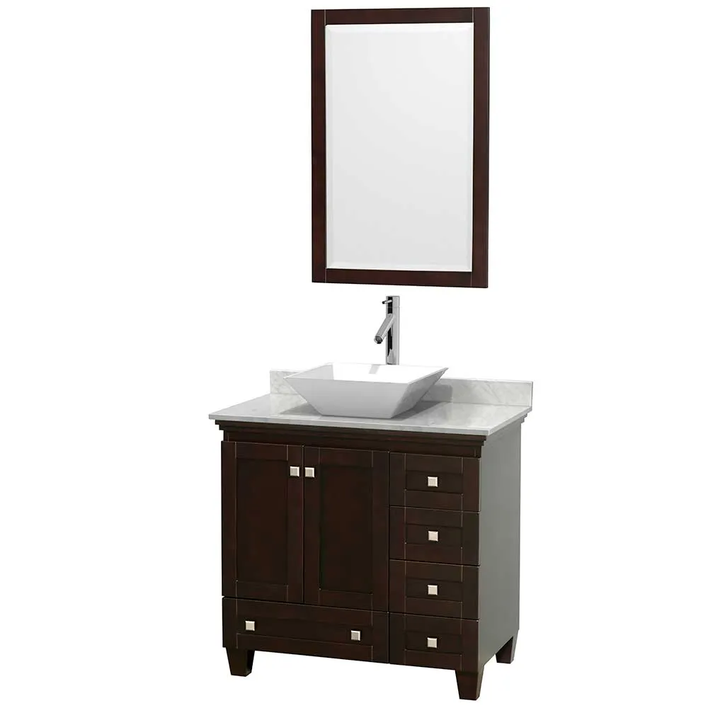 Acclaim 36 Inch Single Bathroom Vanity in Espresso
