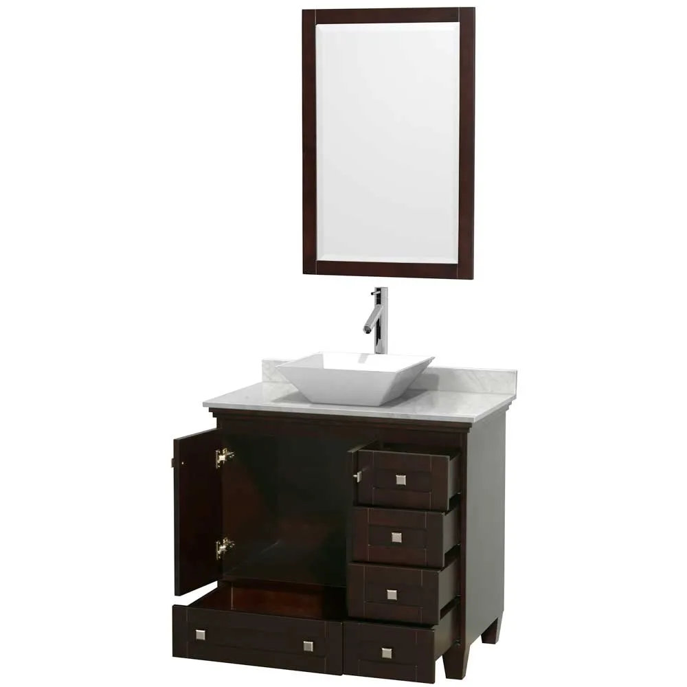 Acclaim 36 Inch Single Bathroom Vanity in Espresso