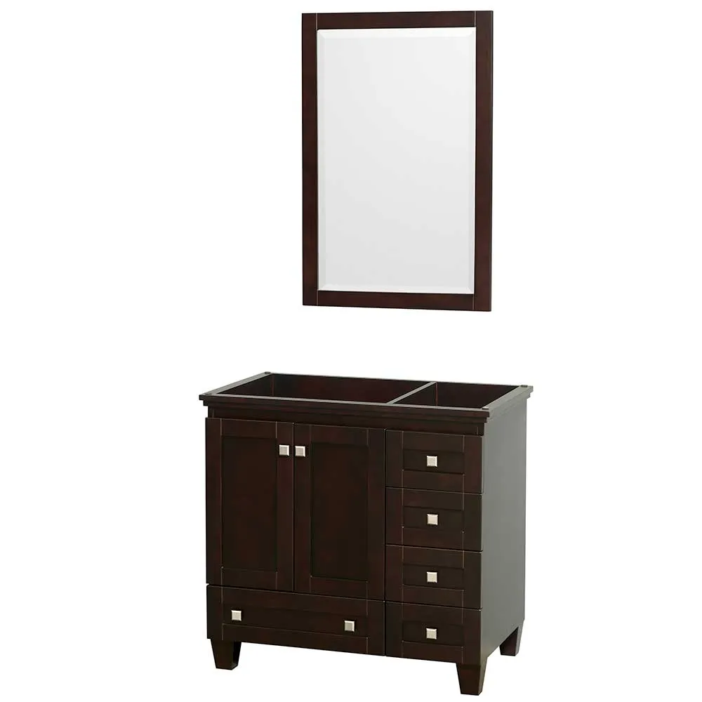 Acclaim 36 Inch Single Bathroom Vanity in Espresso