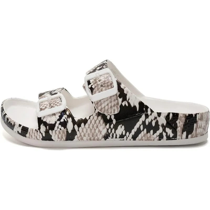 Adjustable Double Buckle Comfort Slides