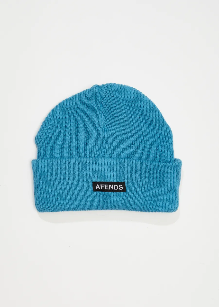 Afends Hometown Beanie Dark Teal