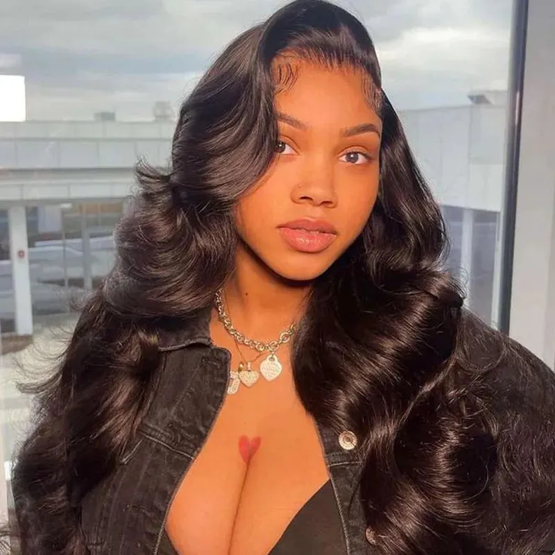 Affordable Ashimary 13x6 & 13x4 Frontal Lace Body Wave & Straight Wig Human Hair Fresh Length