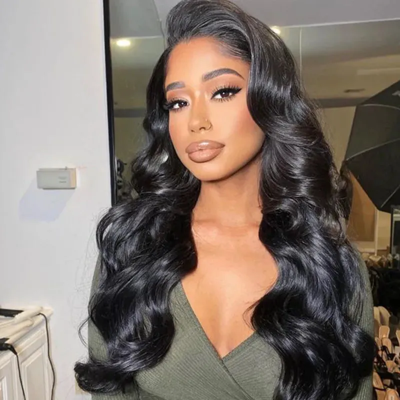 Affordable Ashimary 13x6 & 13x4 Frontal Lace Body Wave & Straight Wig Human Hair Fresh Length