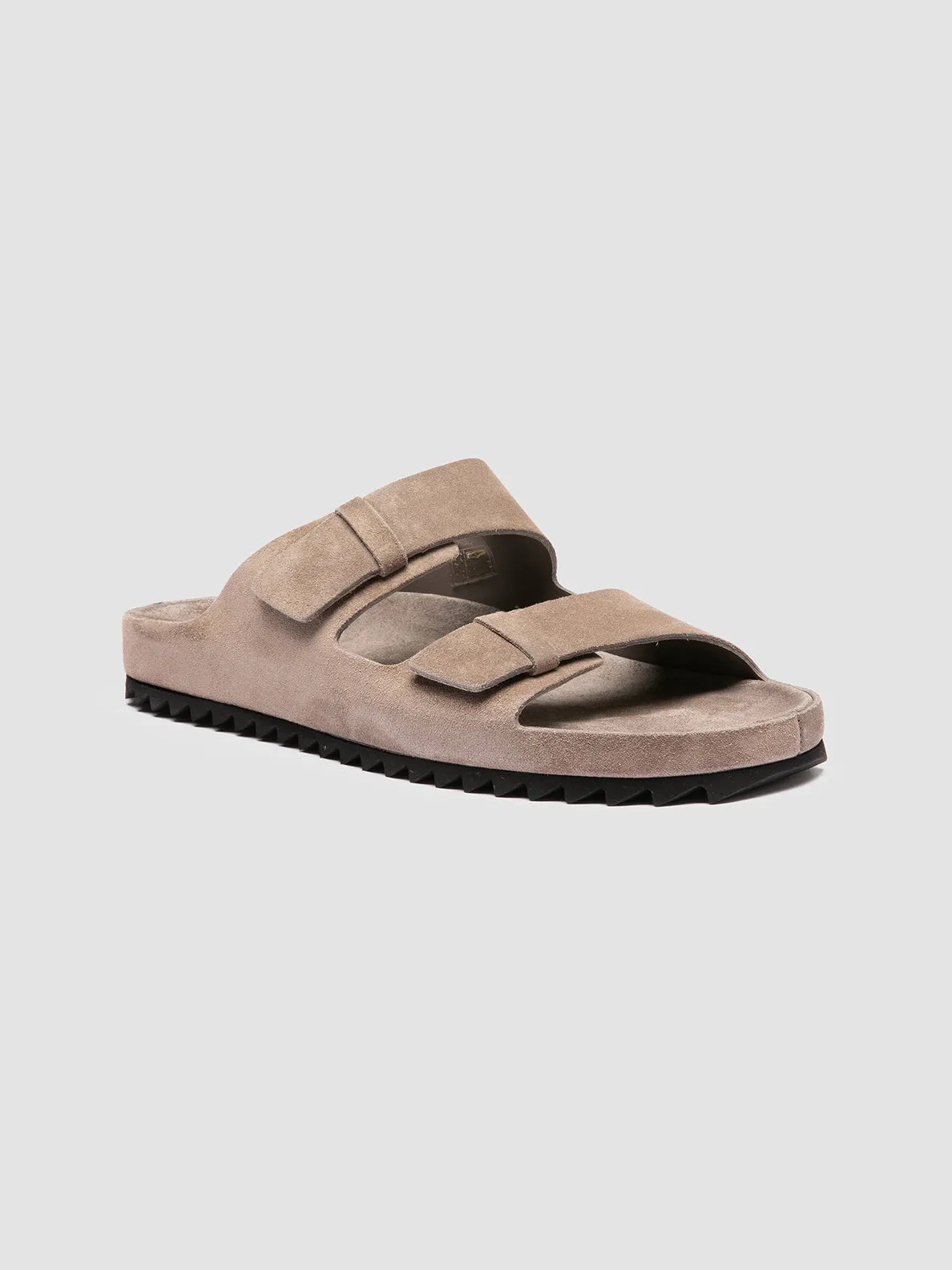 AGORA’ 002 - Taupe Suede Sandals