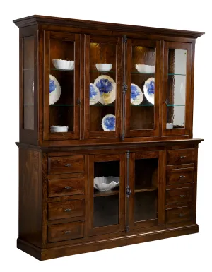 Allison - Amish 4 Door Dining Hutch