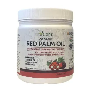 Alpha Health Organic Red Palm Oil 475mL