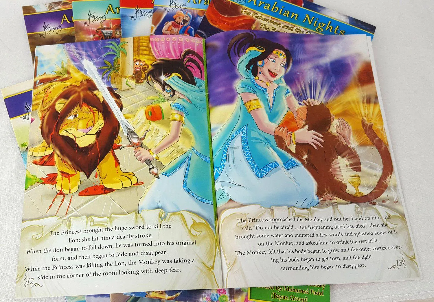 Arabian Nights (English) 10 Stories Magazine-Size