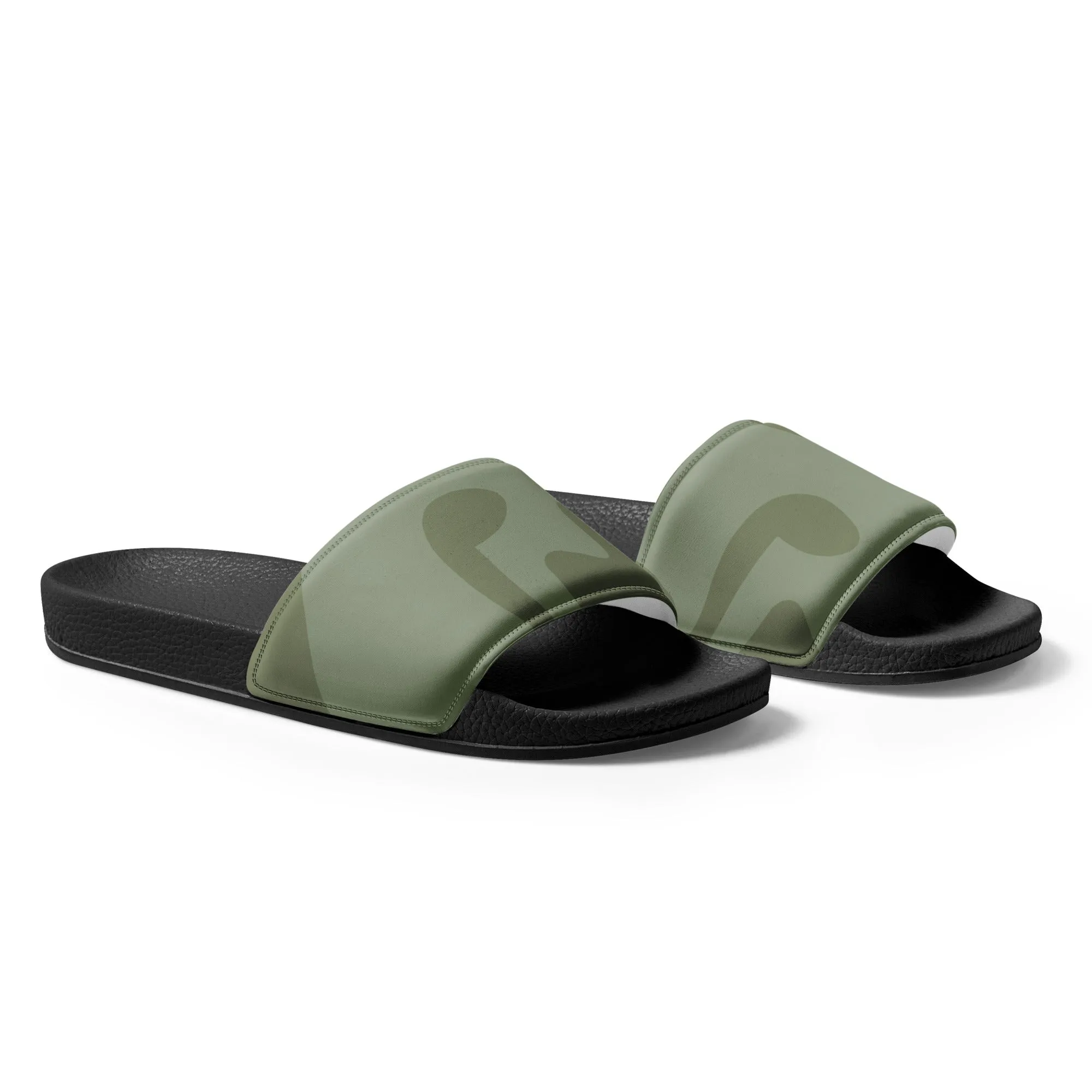 Army Look - Inspired By Zendaya - Sustainably Made Men’s slides