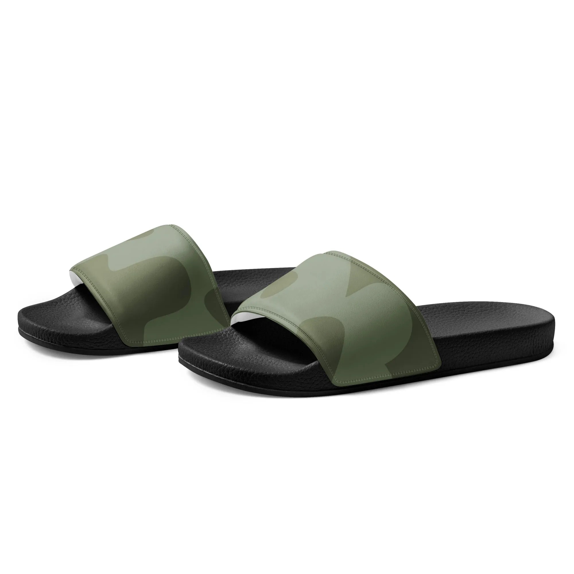 Army Look - Inspired By Zendaya - Sustainably Made Men’s slides