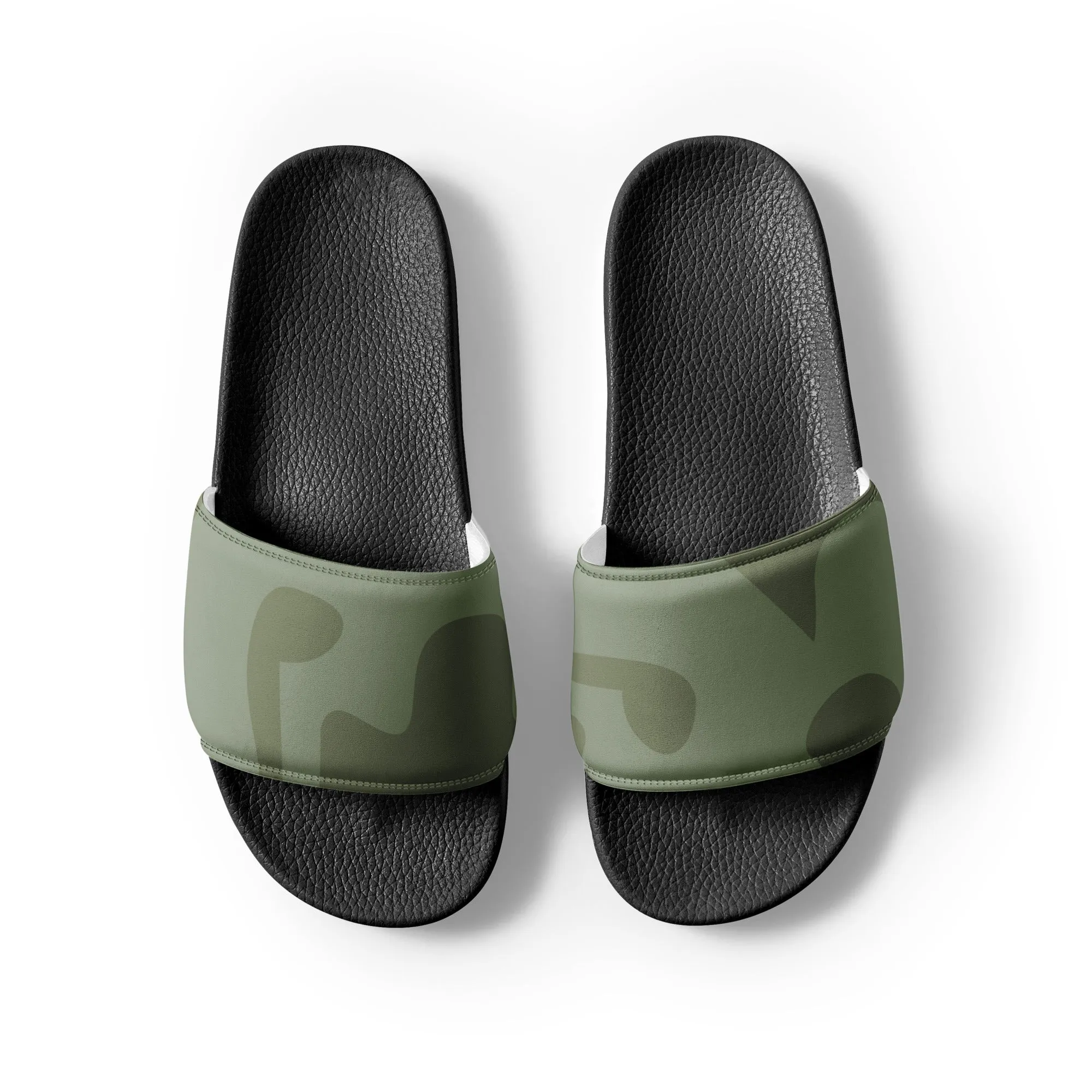 Army Look - Inspired By Zendaya - Sustainably Made Men’s slides