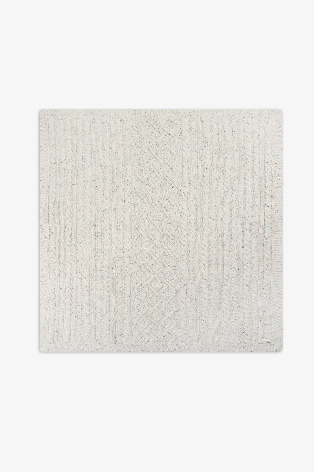 Baby Fisherman Cable Cotton Knitted Blanket