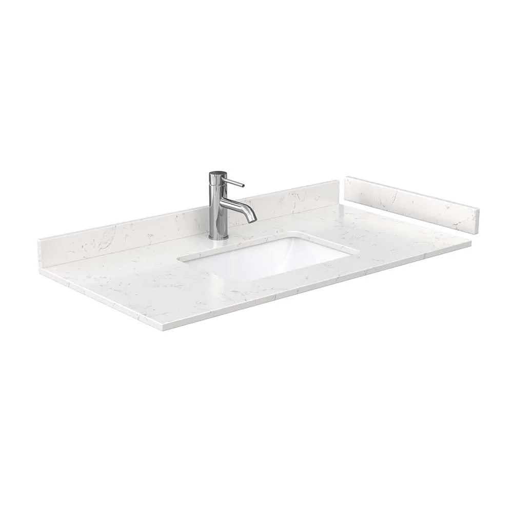 Beckett 42 Inch Single Bathroom Vanity in Dark Gray