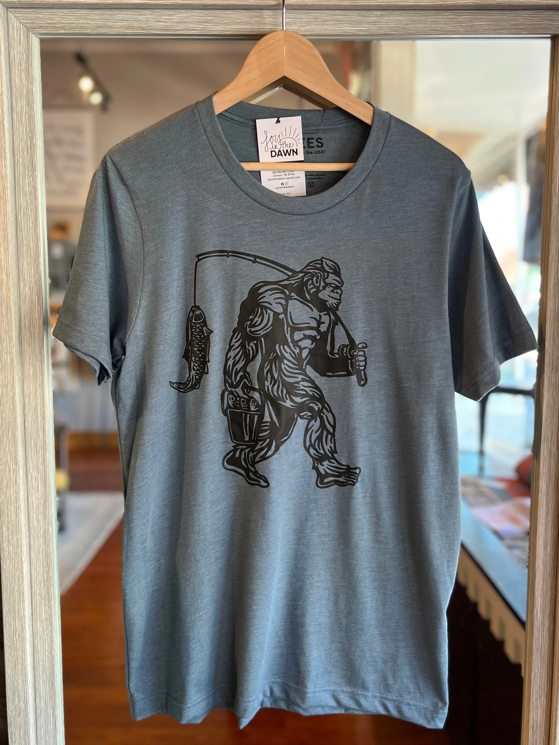 Bigfoot's Gone Fishing Tee