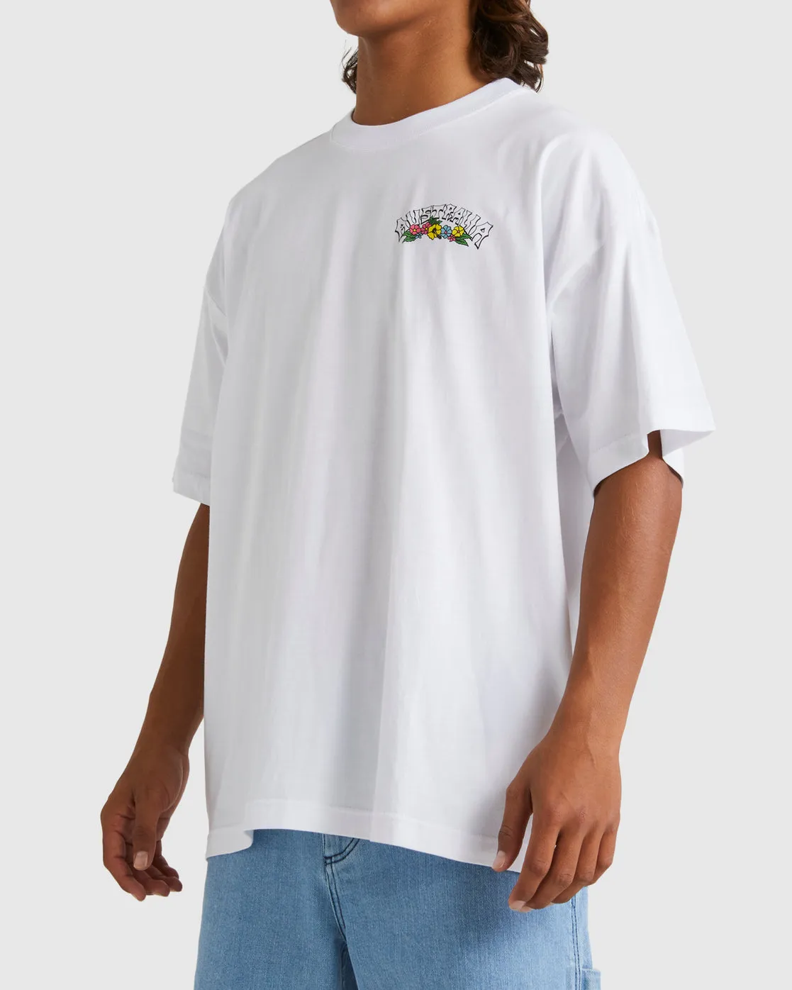 Billabong Playground SS Tee- White