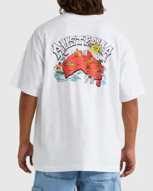 Billabong Playground SS Tee- White