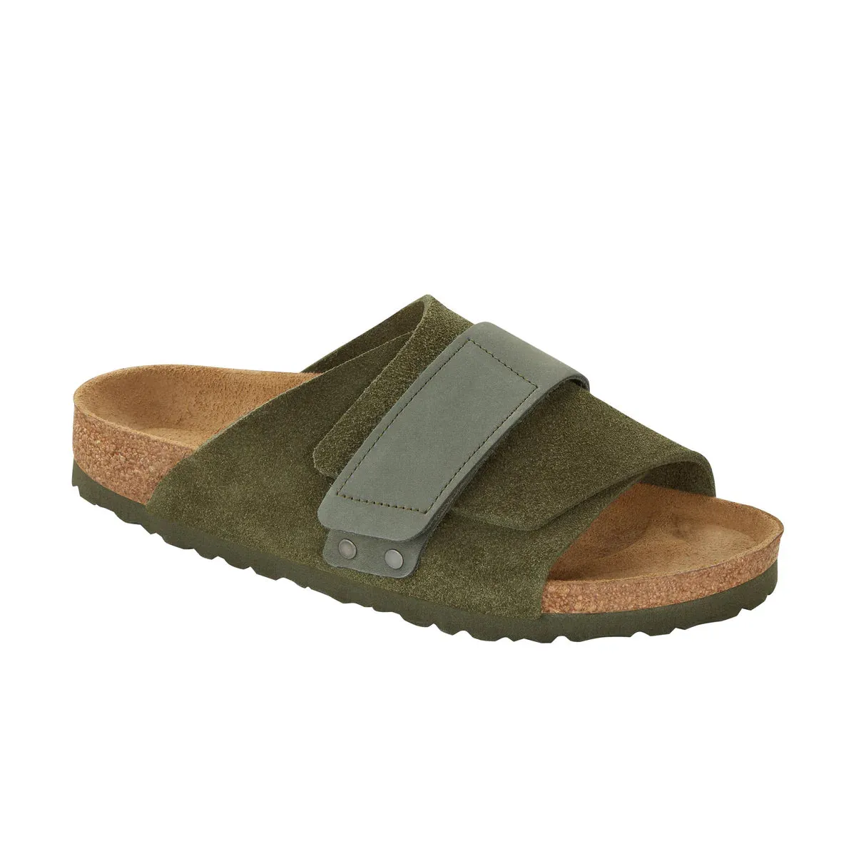 Birkenstock Kyoto Suede Leather Thyme Sandals