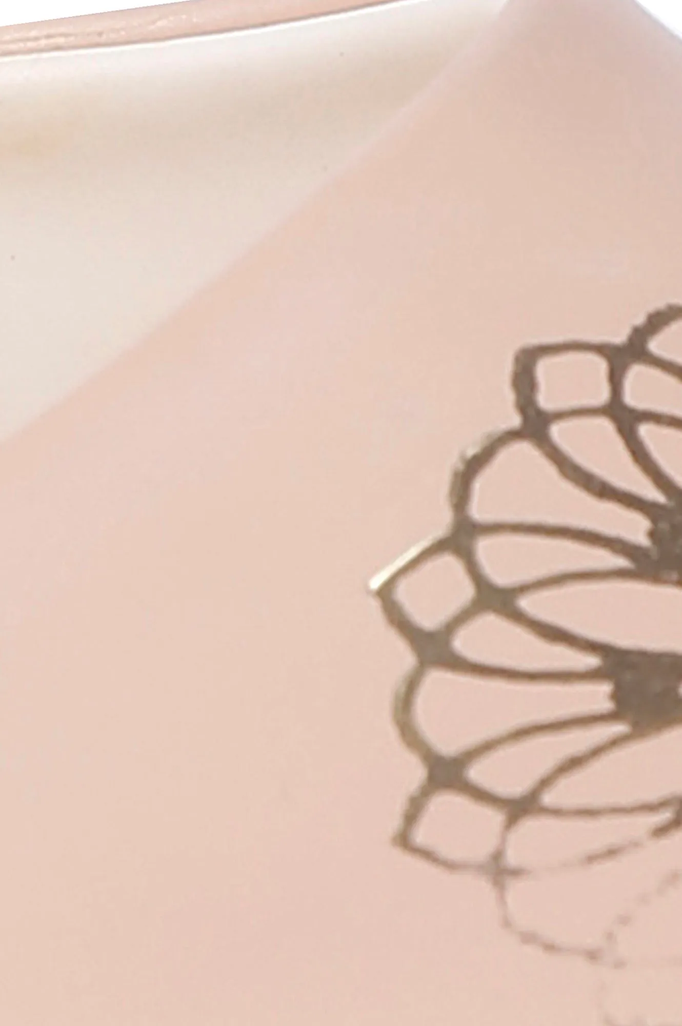 Blush Pointed Toe Foil Print Flat - ZCharlyne