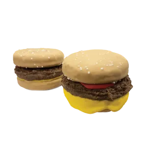 Bosco and Roxy’s 3D Burger Slide Dog Treat
