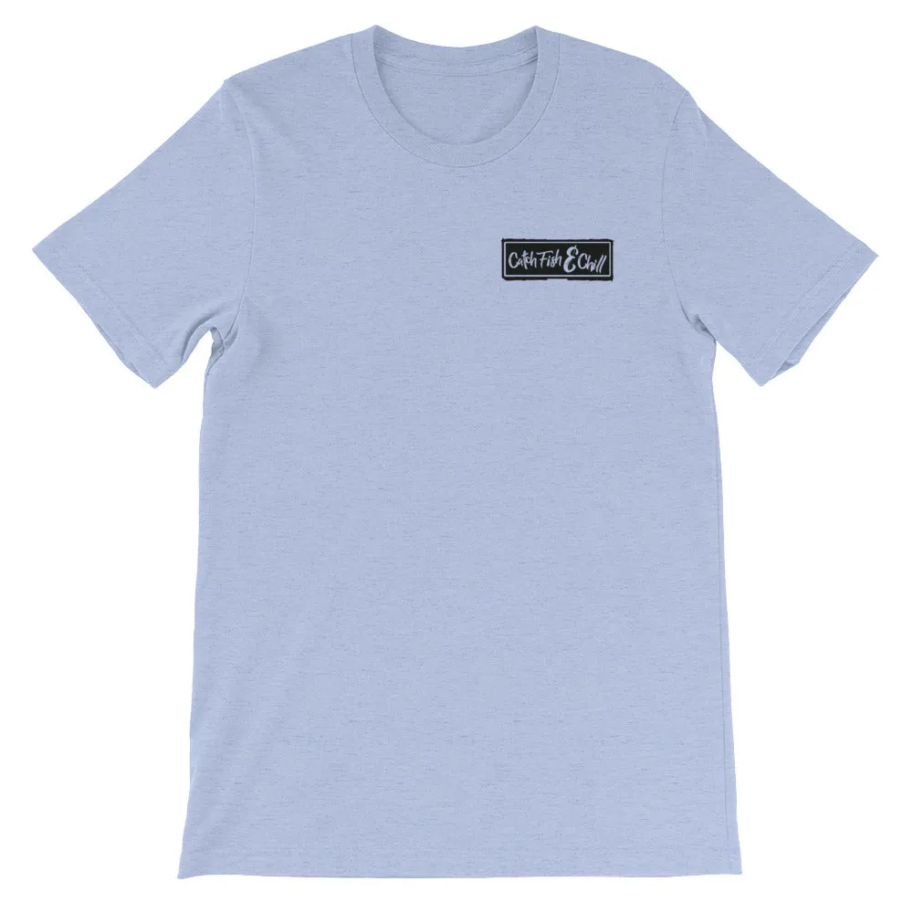 CATCH FISH & CHILL FISHERMAN TEE
