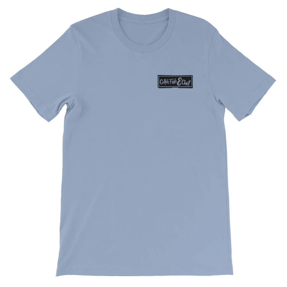 CATCH FISH & CHILL FISHERMAN TEE