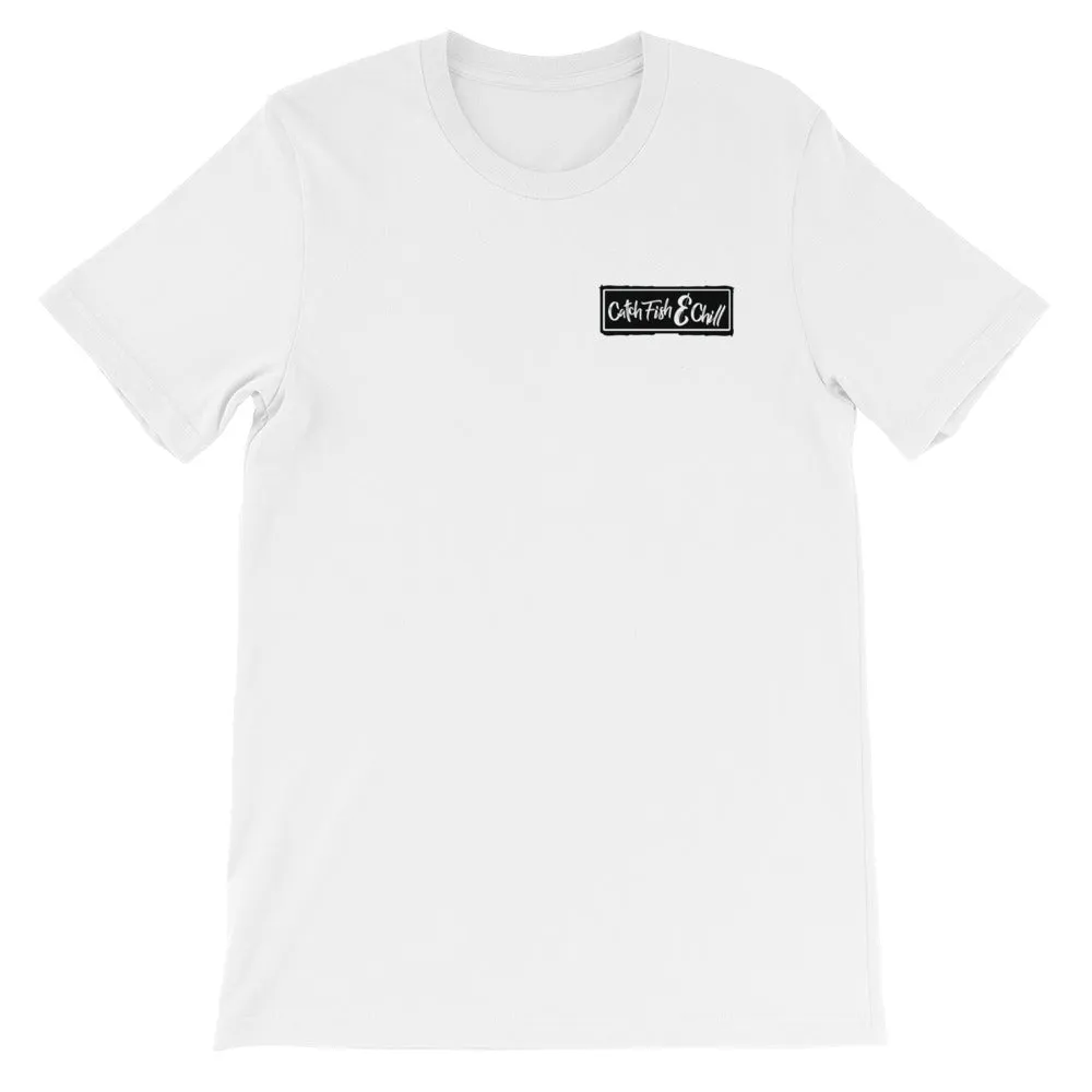 CATCH FISH & CHILL FISHERMAN TEE