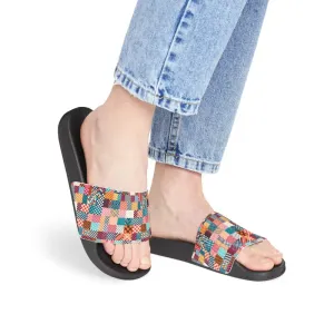 Chic Women Pu Slide Sandals for Summer Shine