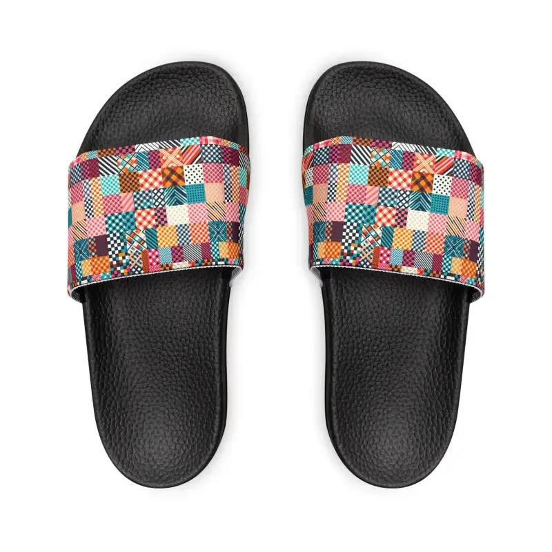 Chic Women Pu Slide Sandals for Summer Shine