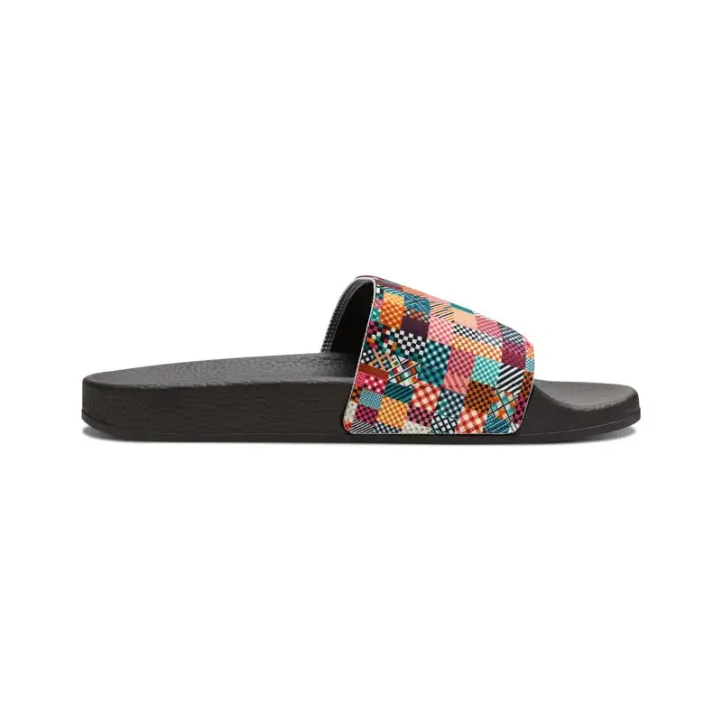 Chic Women Pu Slide Sandals for Summer Shine