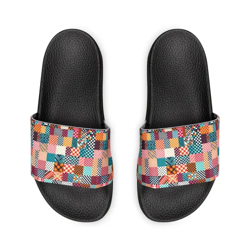 Chic Women Pu Slide Sandals for Summer Shine