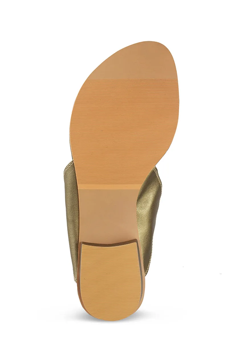 Classic K Flats Gold