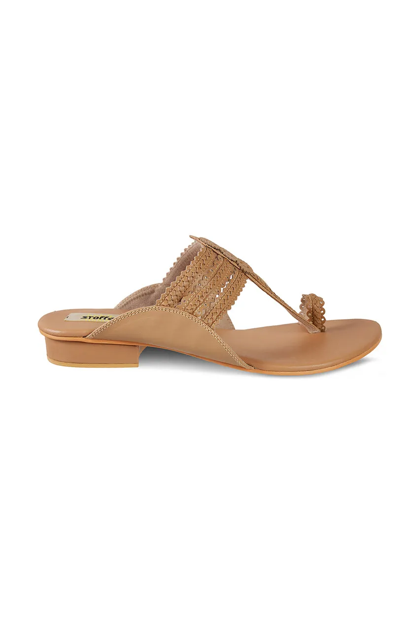 Classic K Flats Gold