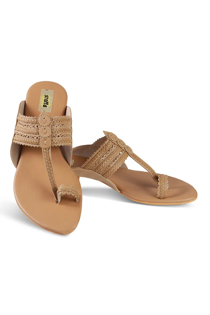 Classic K Flats Gold