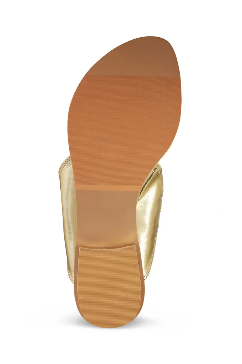 Classic K Flats Gold