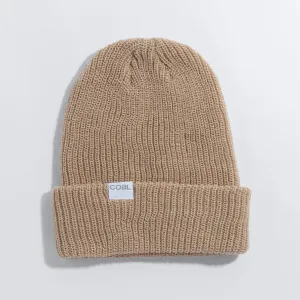 Coal The Stanley Soft Knit Cuff Beanie - Khaki
