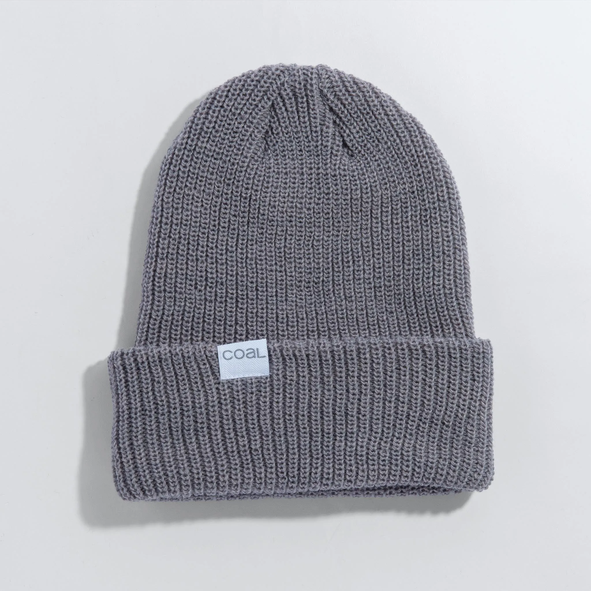Coal The Stanley Soft Knit Cuff Beanie - Mid Grey