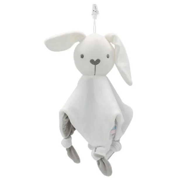 Comforter Bunny Rattle Baby Blanket