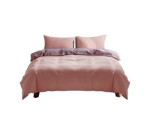 Cosy Club Duvet Cover Quilt Set Flat Cover Pillow Case Candy Floss Inspired
