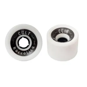 Cult Hurtler 72mm 78a white Horrotica race freeride wheel