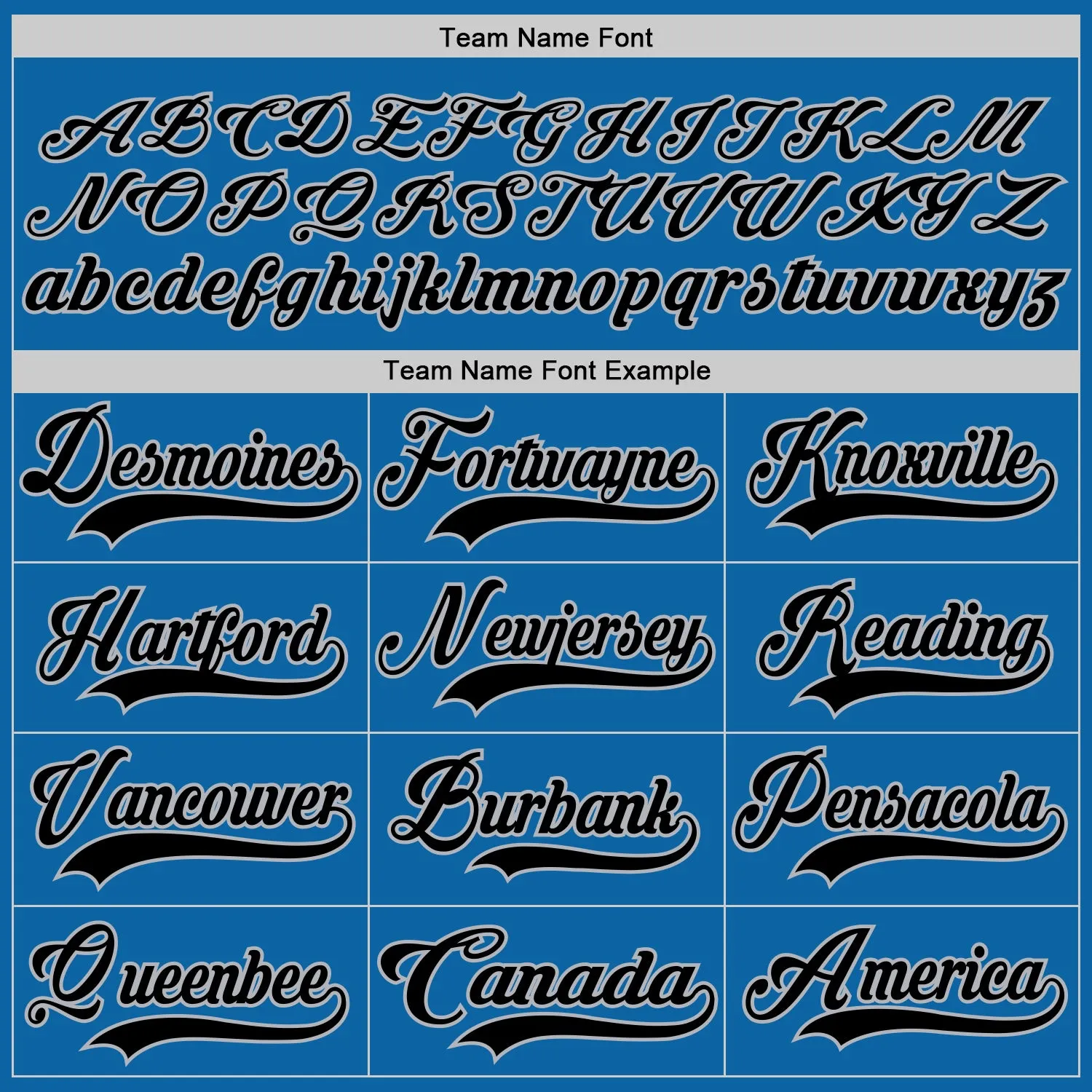 Custom Blue Black-Gray Hockey Jersey